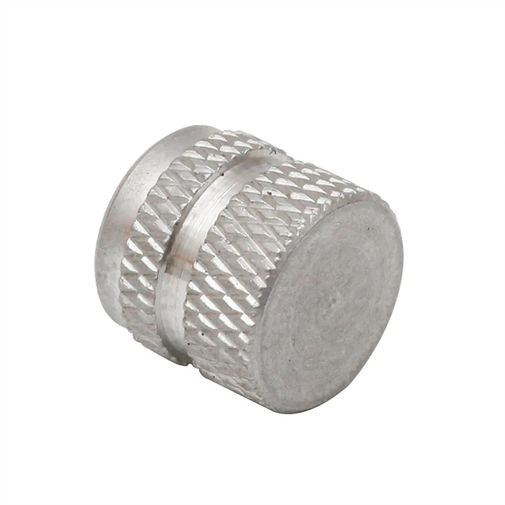 Precision Metal Knurled Nut CNC Machining service