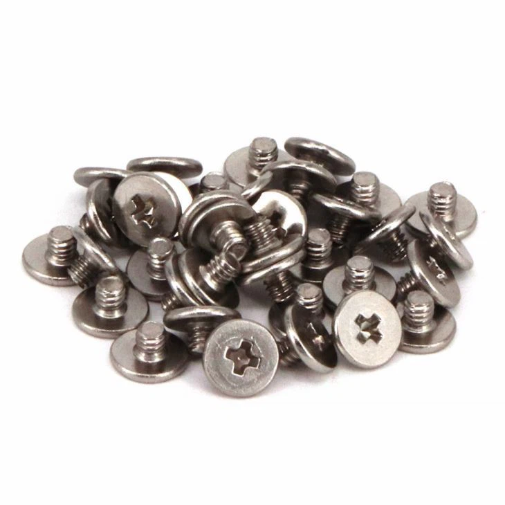 Rostfritt stål Phillips flatskruv